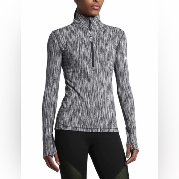 Nike Tops - Nike Pro Hyperwarm Half-Zip Long Sleeve Top